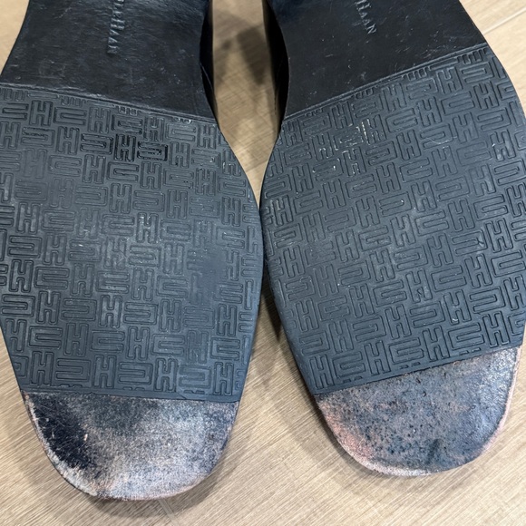 Cole Haan Men 11M Black Classic Penny Loafer Leather Shoes Sq Toe Slipon C04715 - Picture 13 of 16